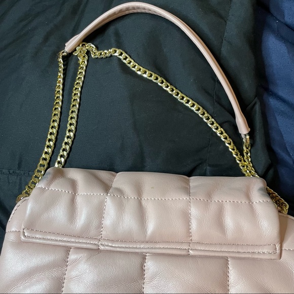 Topshop Baby Pink Quilted Handbag - Picture 9 of 12